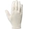 Magid Cleanroom Gloves, Nylon, 10in L, White, M, 12 PK 7402M - alternate 3